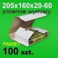 Pudełko Multibox 205x160x60 białe P-100 szt.