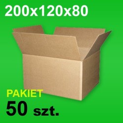 Karton 200x120x80 P-50 szt.