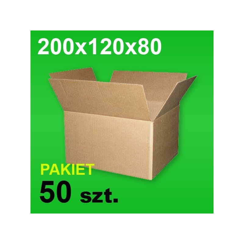 Karton 200x120x80 P-50 szt.