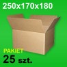 Karton 250x170x180 P-25 szt.