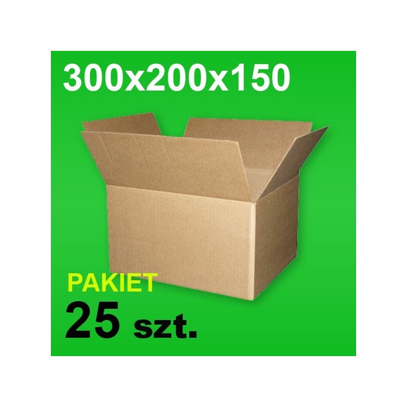 Karton 300x200x150 P-25 szt.