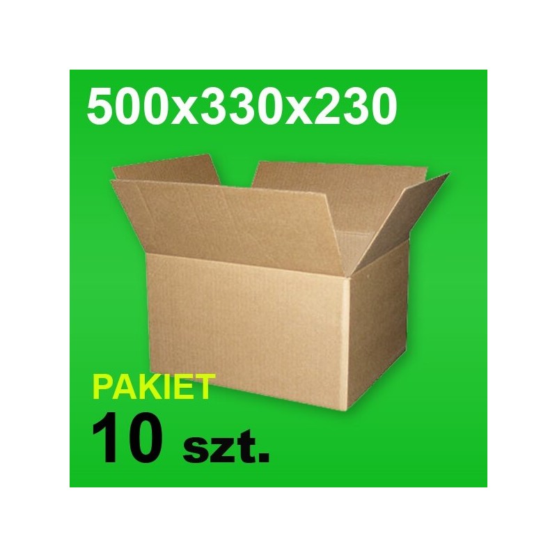 Karton 500x330x230 P-10 szt.