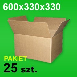 Karton 600x330x330 P-25 szt.