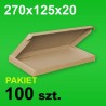 Pudełko F427 270x125x20 P-100 szt.