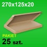 Pudełko F427 270x125x20 P-25 szt.