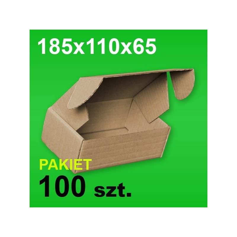 Pudełko F427 185x110x65 P-100 szt.
