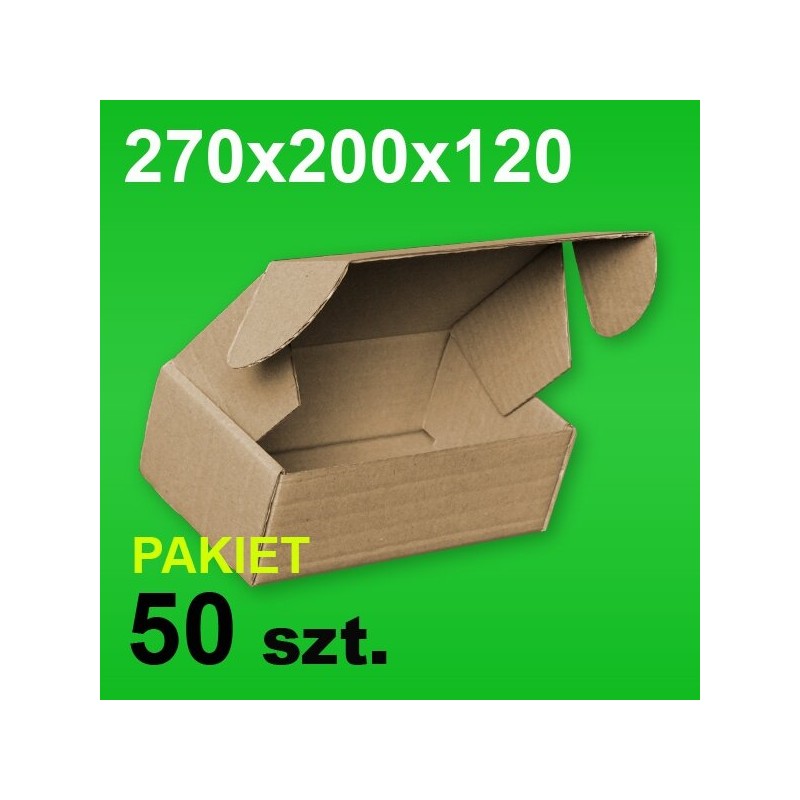 Pudełko F427 270x200x120 P-50 szt.