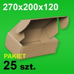 Pudełko F427 270x200x120 P-25 szt.