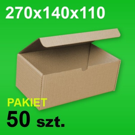 Pudełko F421 270x140x110 P-50 szt.