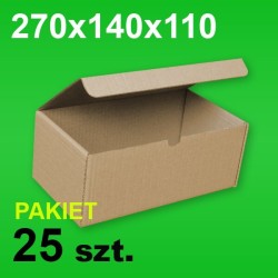 Pudełko F421 270x140x110 P-25 szt.