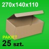Pudełko F421 270x140x110 P-25 szt.