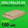 Pudełko Multibox 205x160x60 P-100 szt.