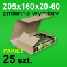 Pudełko Multibox 205x160x60 P-25 szt.