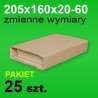 Pudełko Multibox 205x160x60 P-25 szt.