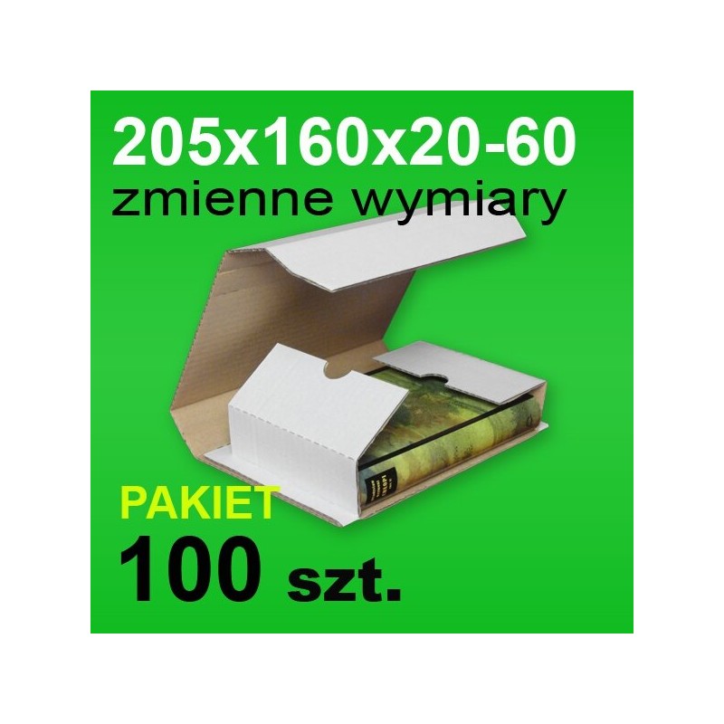 Pudełko Multibox 205x160x60 białe P-100 szt.