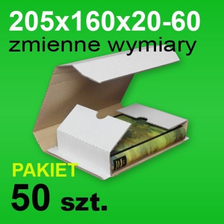 Pudełko Multibox 205x160x60 białe P-50 szt.