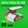 Pudełko Multibox 205x160x60 białe P-50 szt.