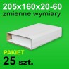 Pudełko Multibox 205x160x60 białe P-25 szt.