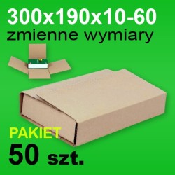 Pudełko Multibox 300x190x60 P-50 szt.