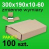 Pudełko Multibox 300x190x60 P-100 szt.