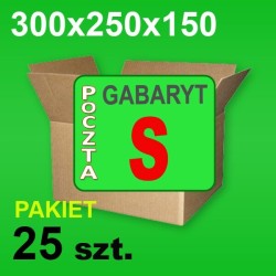 Karton 300x250x150 S P-25 szt.