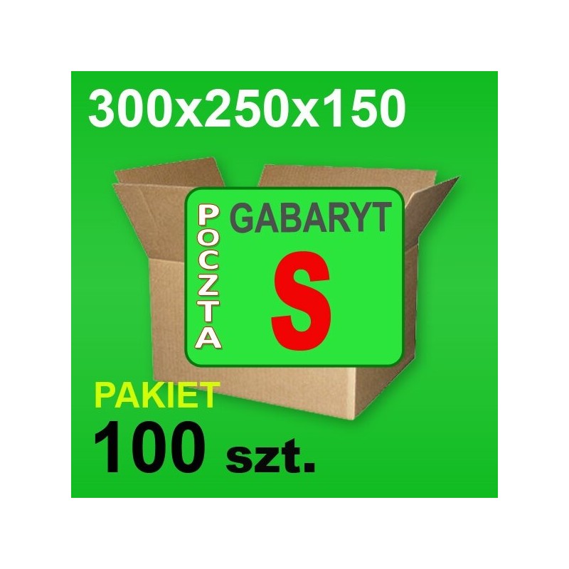 Karton 300x250x150 S P-100 szt.