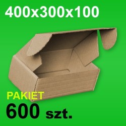 Pudełko F427 400x300x100 P-600 szt.
