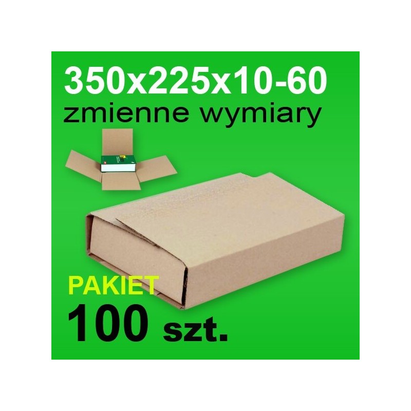 Pudełko Multibox 350x225x60 P-100 szt.