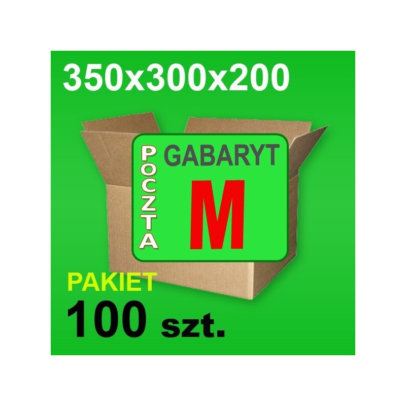 Karton 350x300x200 M P-100 szt.