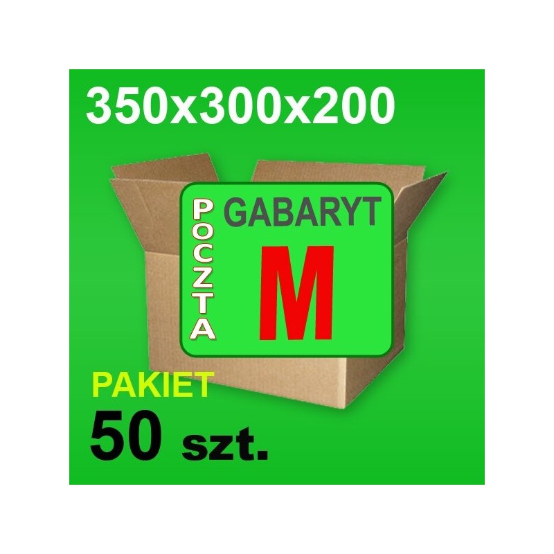 Karton 350x300x200 M P-50 szt.