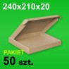 Pudełko F427 240x210x20 P-50 szt.