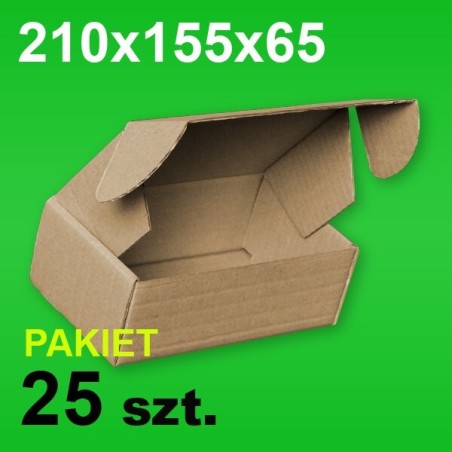 Pudełko F427 210x155x65 P-25 szt.
