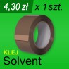 Taśma pakowa Solvent brąz - 1 szt.