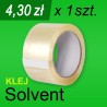 Taśma pakowa Solvent bezb. - 1 szt.