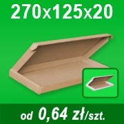Pudełko 270x125x20 mm