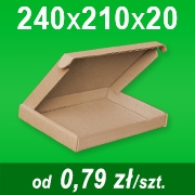 Pudełko 240x210x20 mm