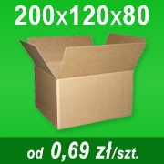 Karton 200x120x80 mm