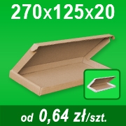 Pudełko 270x125x20 mm
