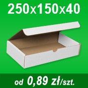 Pudełko 250x150x40 mm A5/+