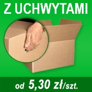 Kartony z uchwytami - przeprowadzkowe